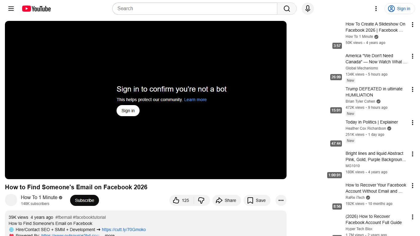 How to Find Someone's Email on Facebook 2026 - YouTube